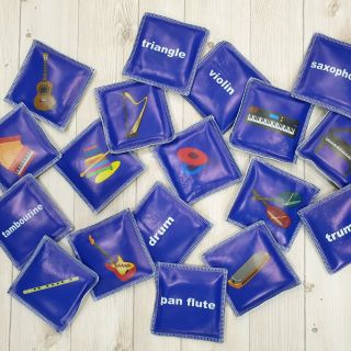 E036 Musical instrument beanbags 2